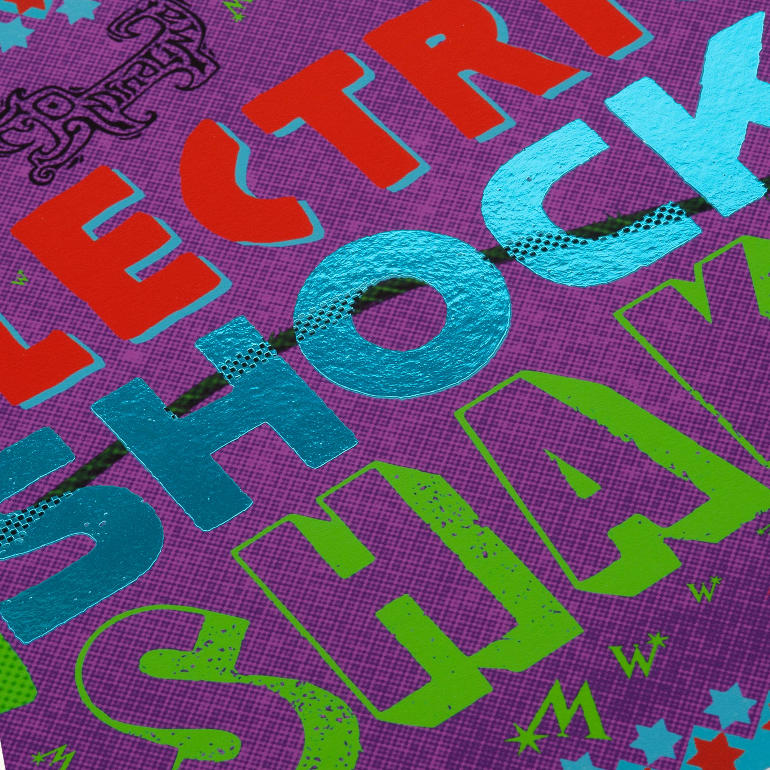 MinaLima - Electric Shock Shake - Purpleプリント