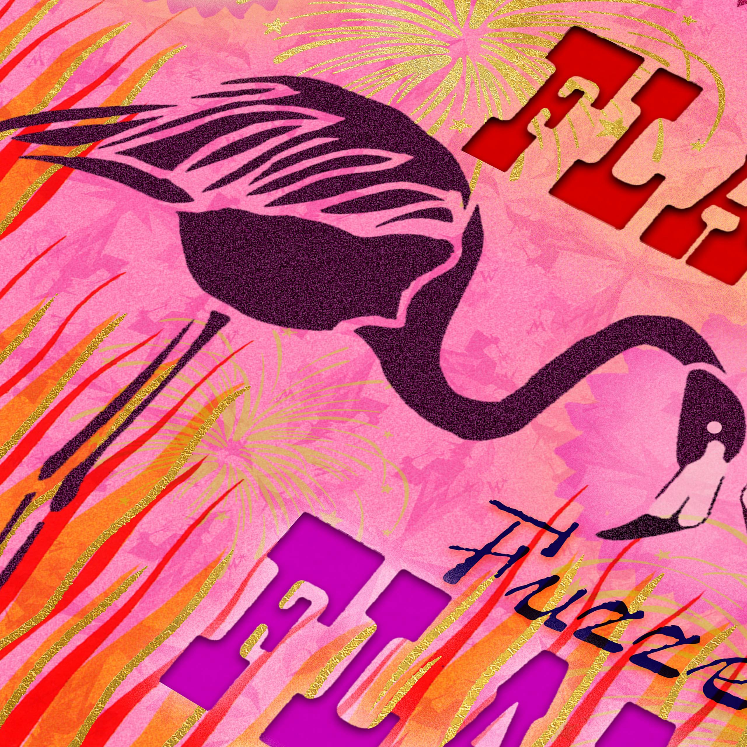 MinaLima - ウィーズリーショップのFlamingo Flame<br>プリント