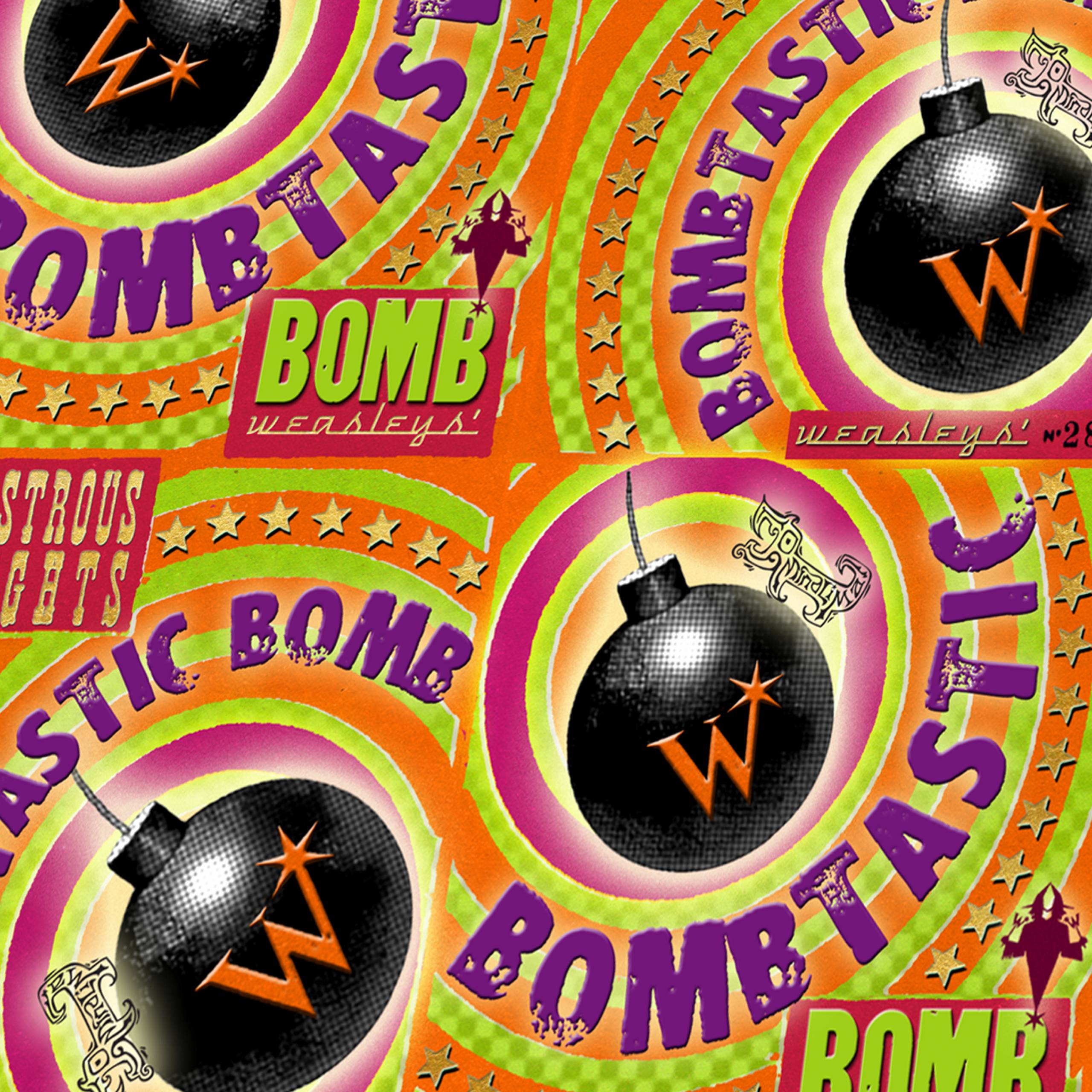 MinaLima - ウィーズリーのBombtastic Bombプリント