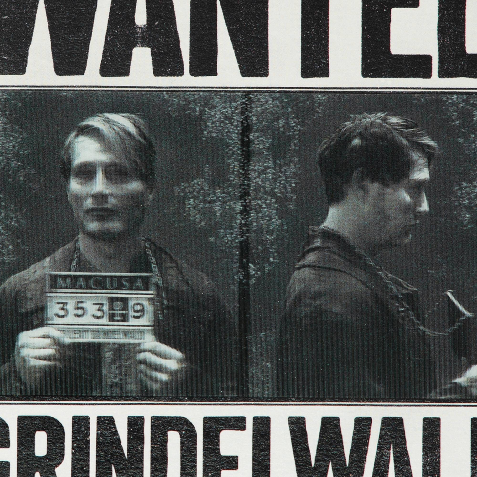 Grindelwald Wanted Notice グリーティングカード