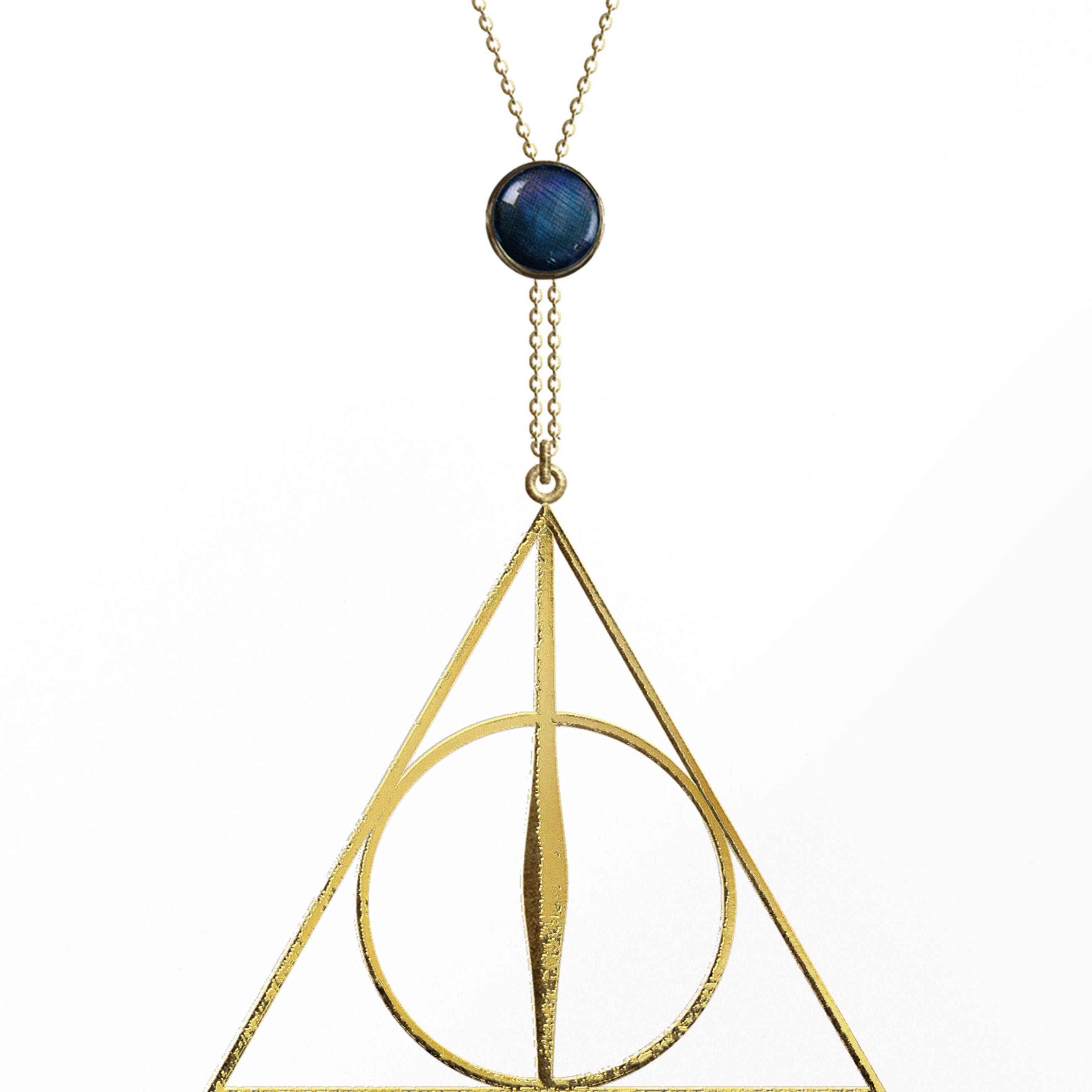 MinaLima - Deathly Hallows Pendantポストカード