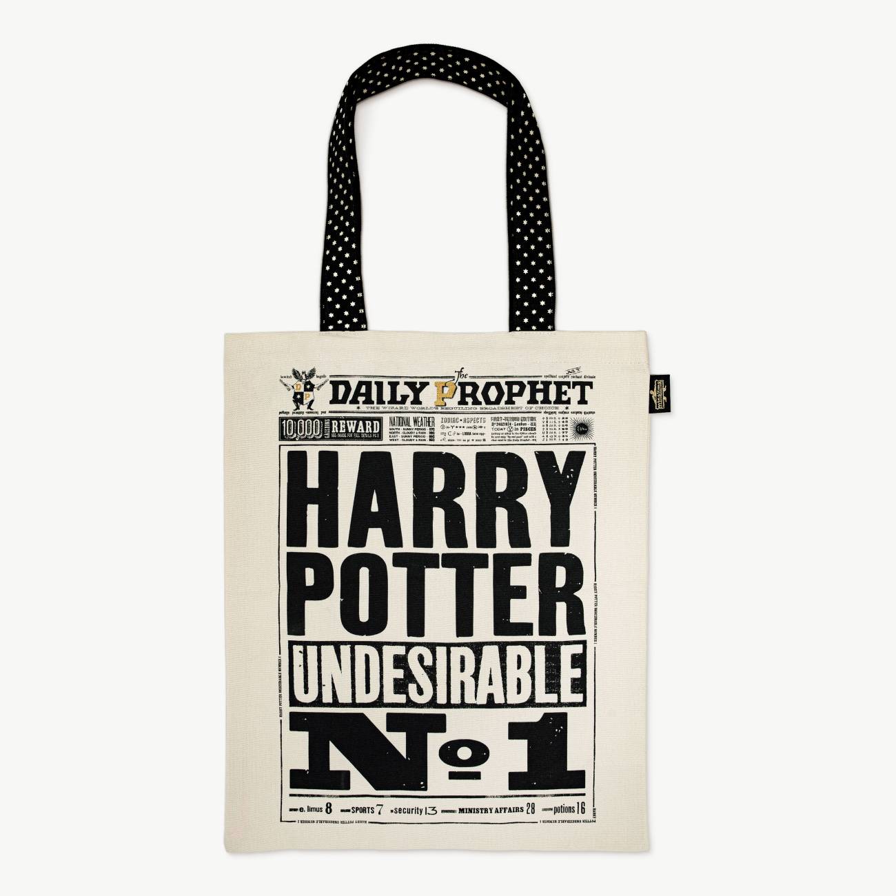 日刊予言者新聞- Harry Potter Undesirable No.1 -トートバッグ 【公式】ハリーポッター ミナリマ通販