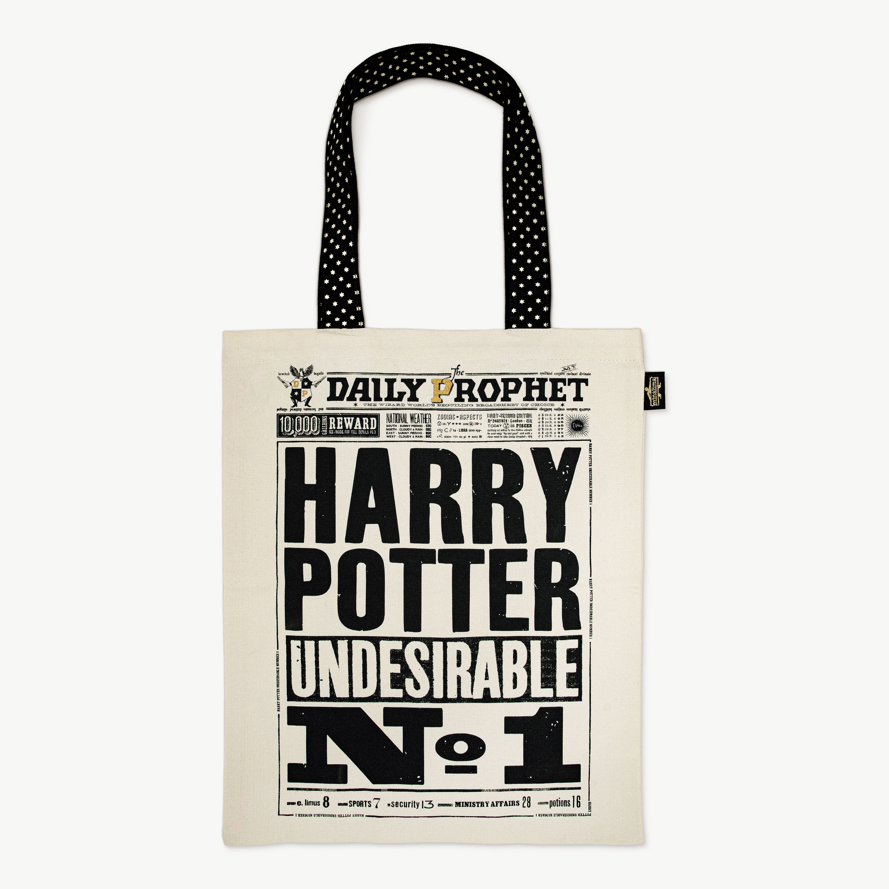 日刊予言者新聞- Harry Potter Undesirable No.1 -トートバッグ